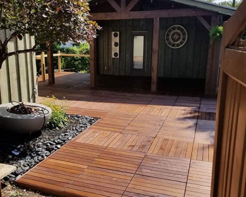 deck patio flooring