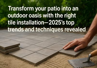 Patio Tile Installation Guide: Expert Tips for 2025